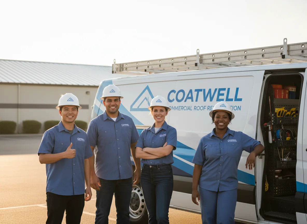 Commercial roof coating company in Oral, SD